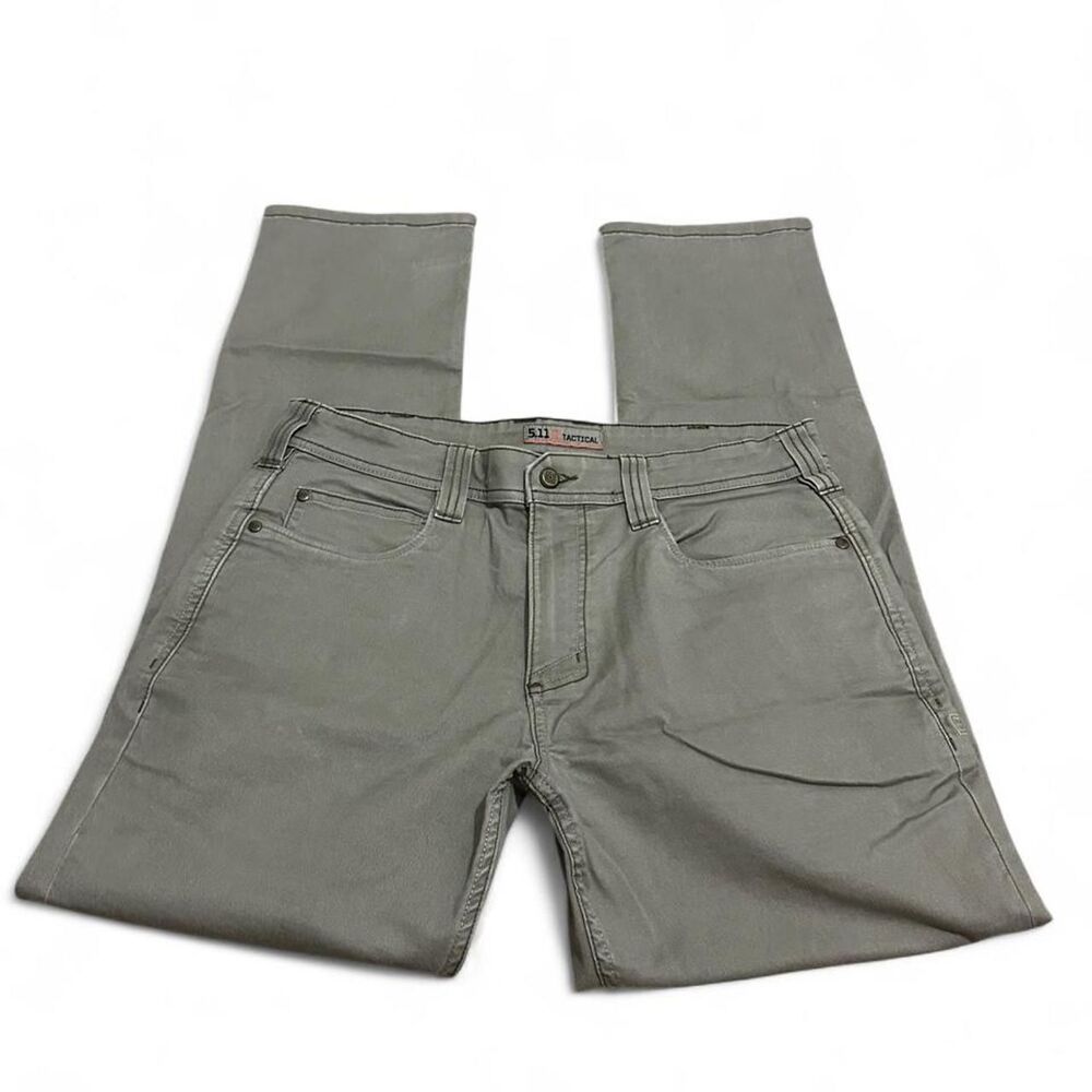 511-tactical Men's Grey and Green Trousers